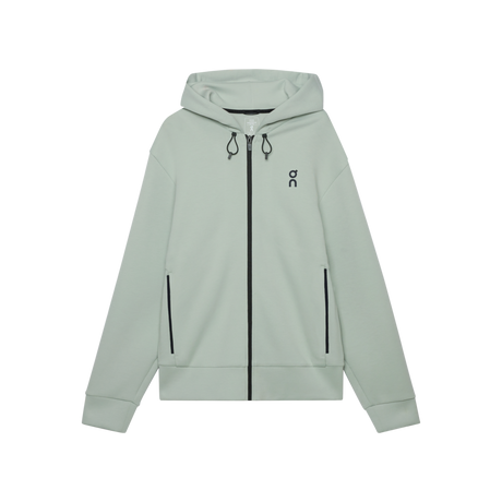 On Men Focus Tech Zip Hoodie - Mineral