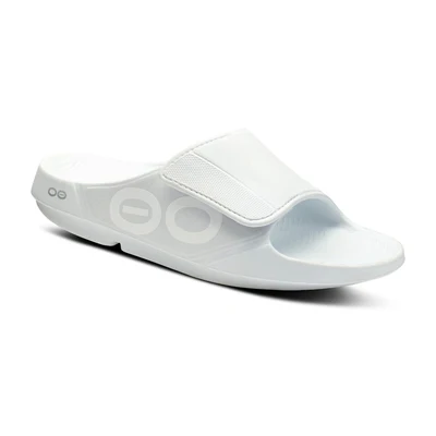 Buy OOFOS Unisex OOahh Sport Flex - White for running in Singapore - Running Lab SG