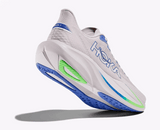 Buy HOKA Men Mach 7 Wide - Ash Grey / Cobalt Blue for running in Singapore - Running Lab SG
