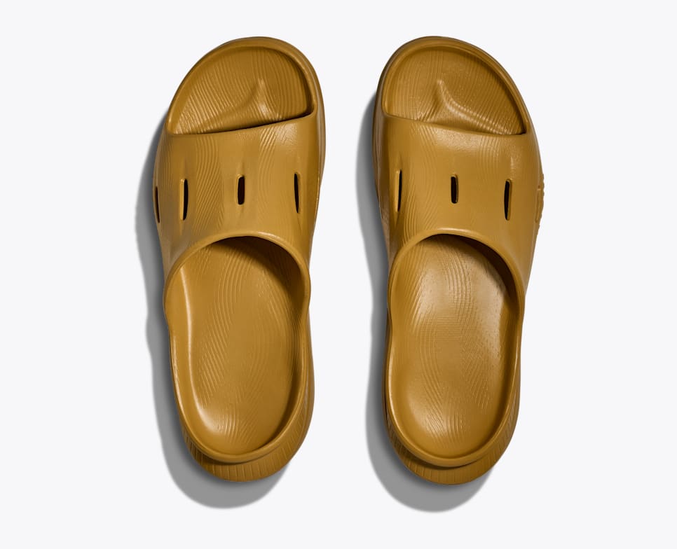 Buy HOKA Unisex Ora Recovery Slide 3 - Mustard Seed / Mustard Seed for running in Singapore - Running Lab SG