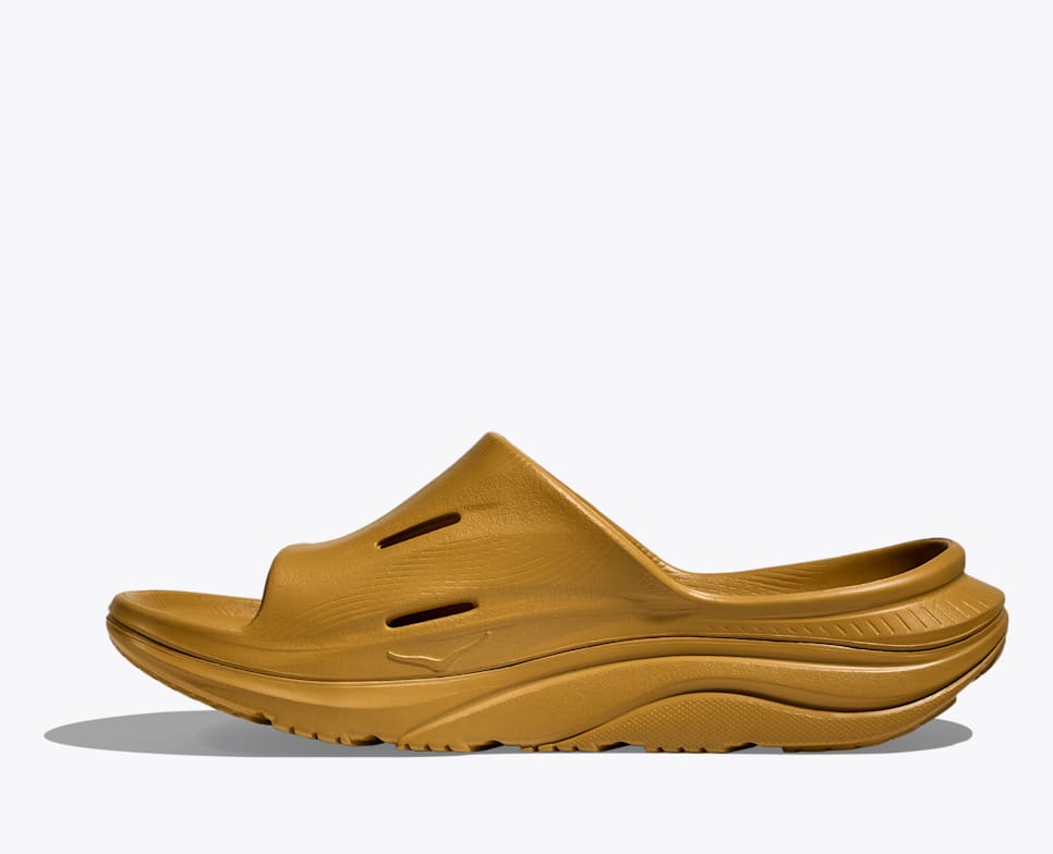 Buy HOKA Unisex Ora Recovery Slide 3 - Mustard Seed / Mustard Seed for running in Singapore - Running Lab SG