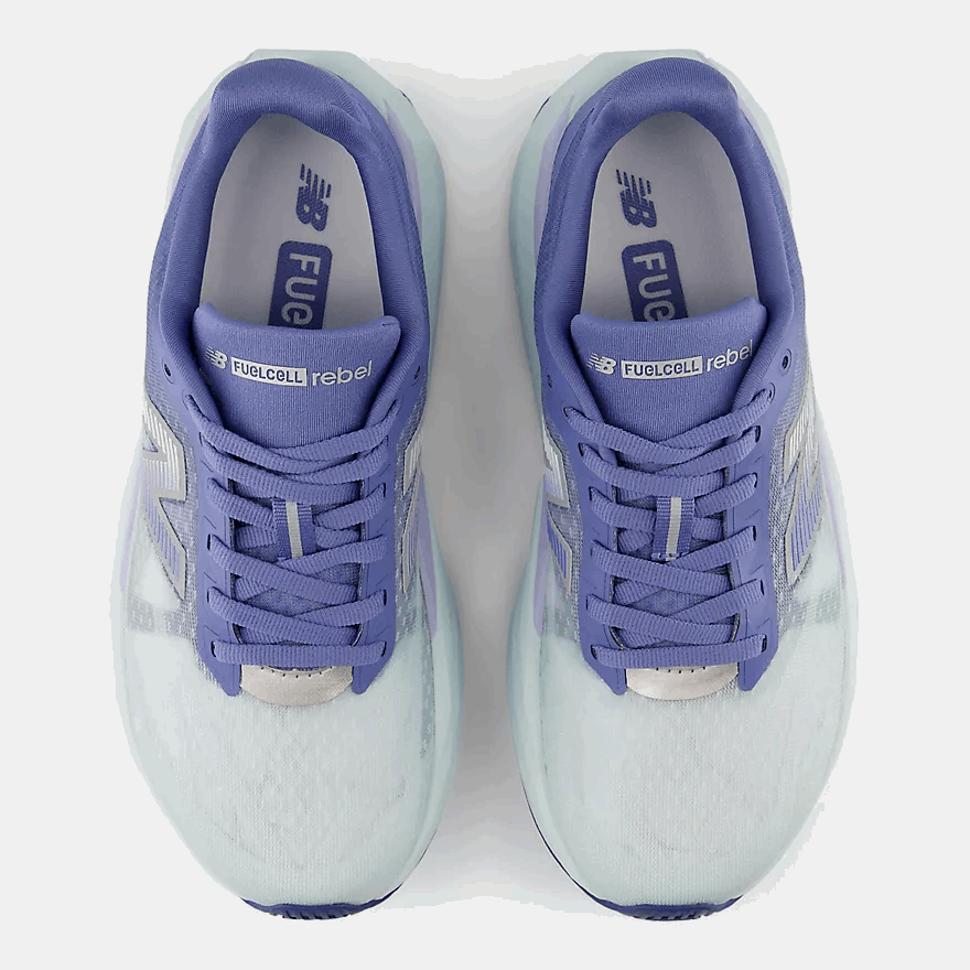 Buy New Balance Women FuelCell Rebel v5 - Fairweather Blue / Glint Blue for running in Singapore - Running Lab SG