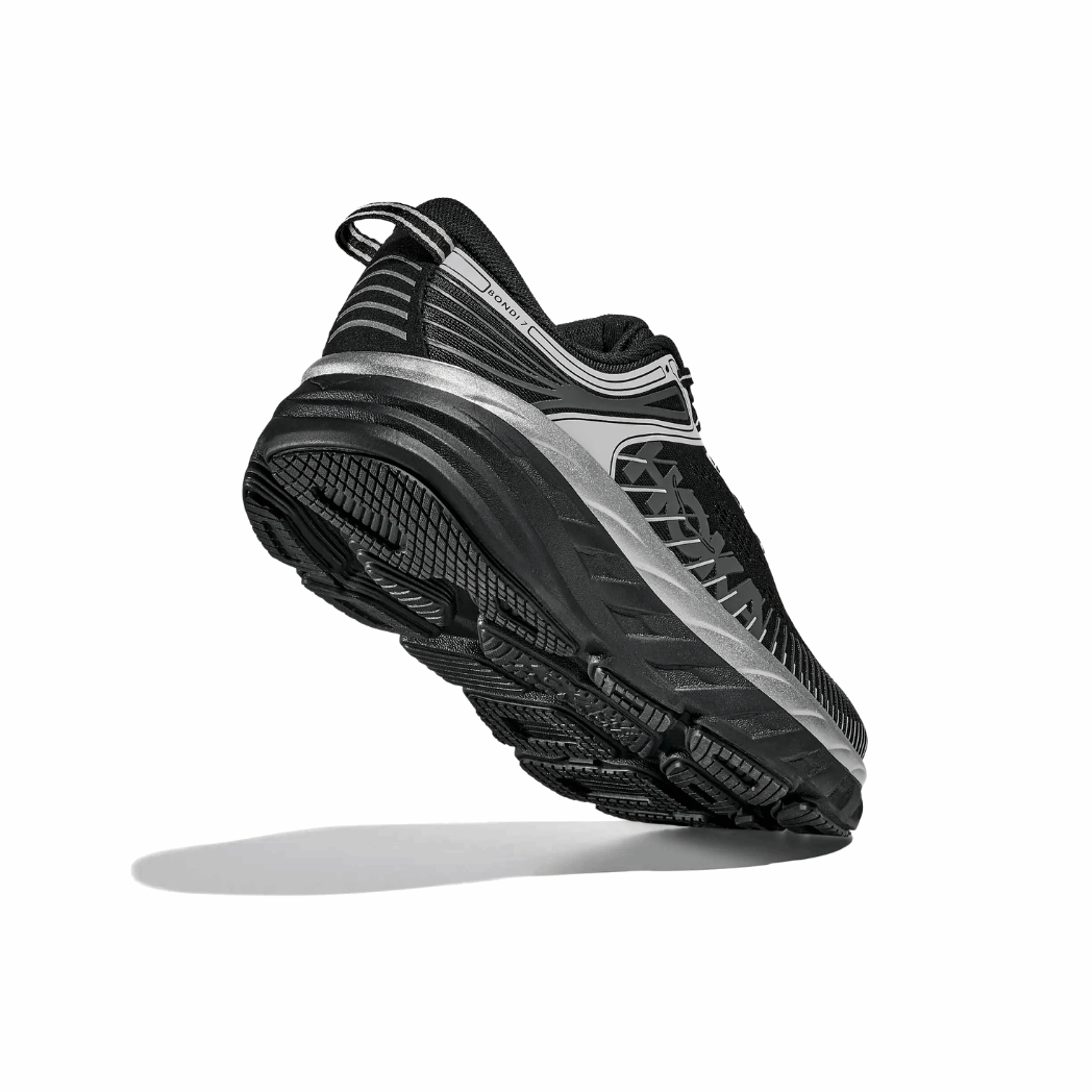 Buy HOKA Men Bondi 7 - Black / Stardust for running in Singapore - Running Lab SG