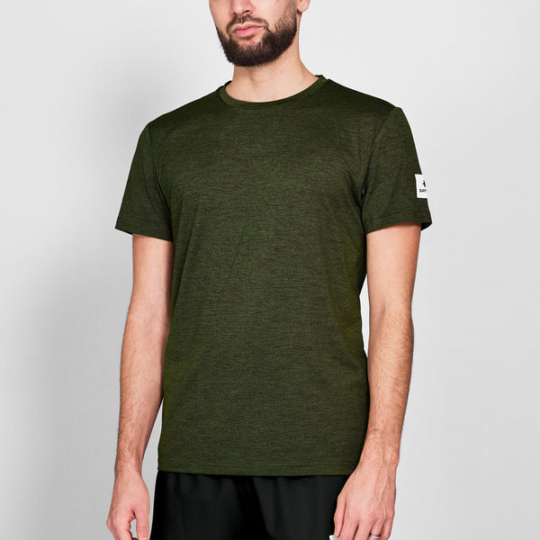 Buy SAYSKY Men Clean Pace T-Shirt - Green for running in Singapore - Running Lab SG
