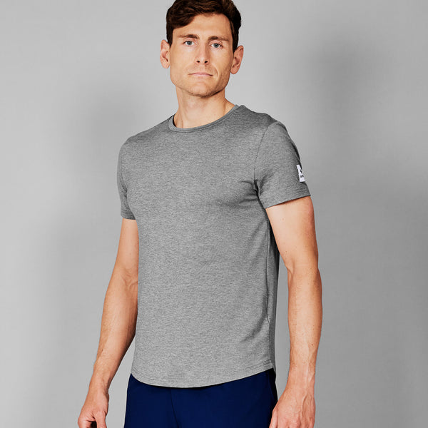 Buy SAYSKY Men Clean Pace T-Shirt - Grey for running in Singapore - Running Lab SG