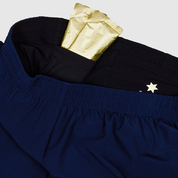 Buy SAYSKY Men Pace Shorts 5'' - Blue for running in Singapore - Running Lab SG