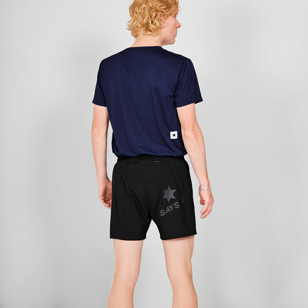 Buy SAYSKY Men Pace Shorts 5'' - Black for running in Singapore - Running Lab SG