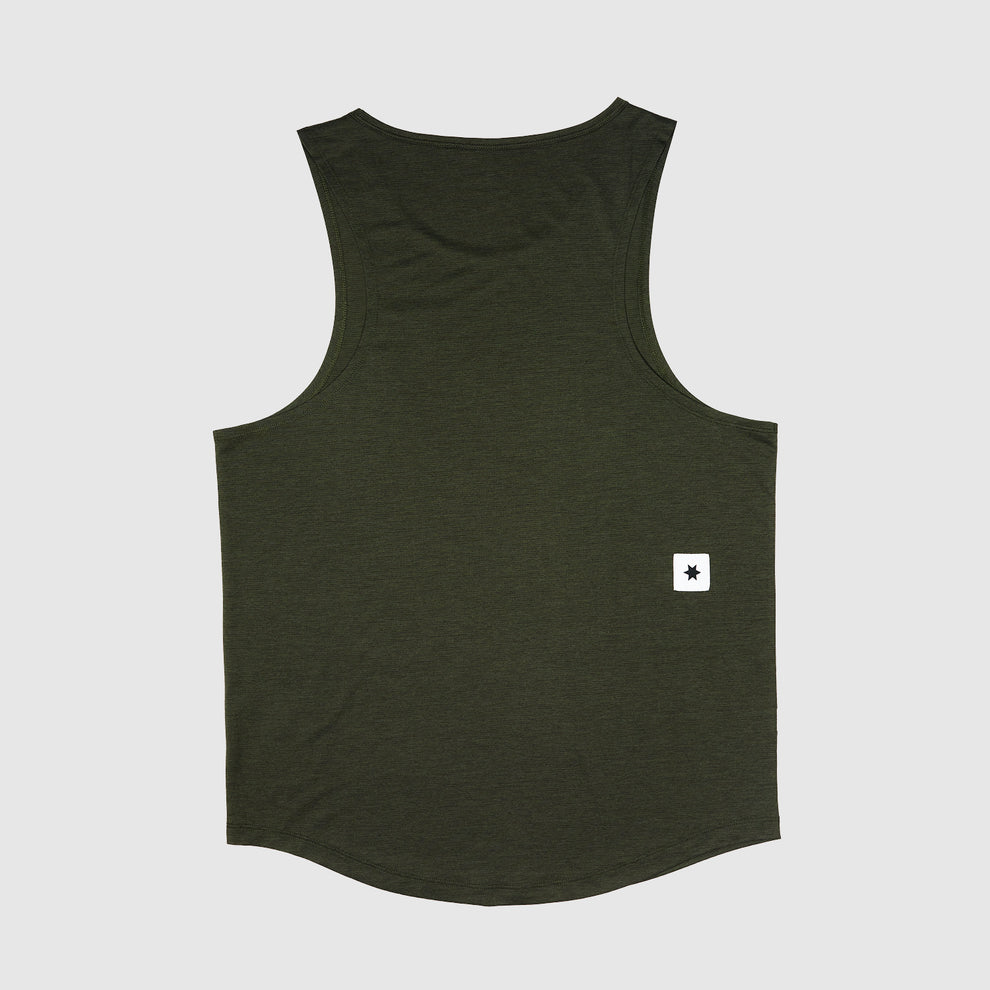 Buy SAYSKY Men Clean Combat Pro Singlet - Green for running in Singapore - Running Lab SG