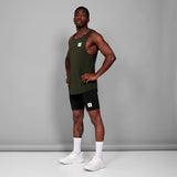 Buy SAYSKY Men Clean Combat Pro Singlet - Green for running in Singapore - Running Lab SG
