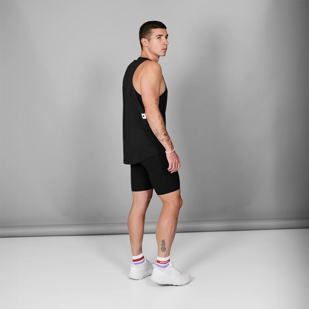 Buy SAYSKY Men Clean Combat Pro Singlet - Black for running in Singapore - Running Lab SG