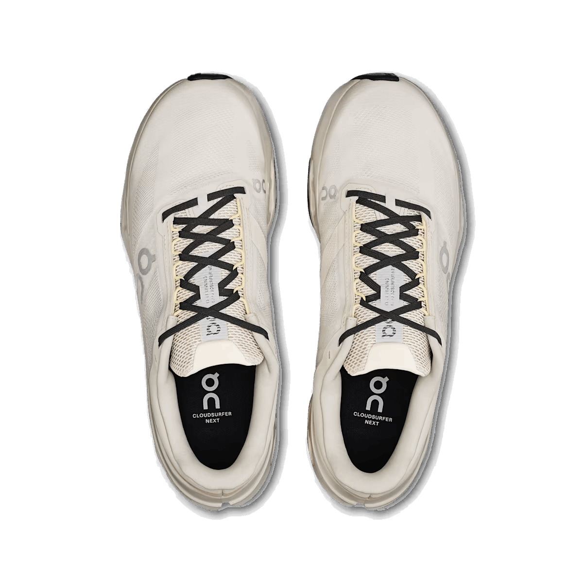 Buy On Men Cloudsurfer Next - Ivory / Silver for running in Singapore - Running Lab SG