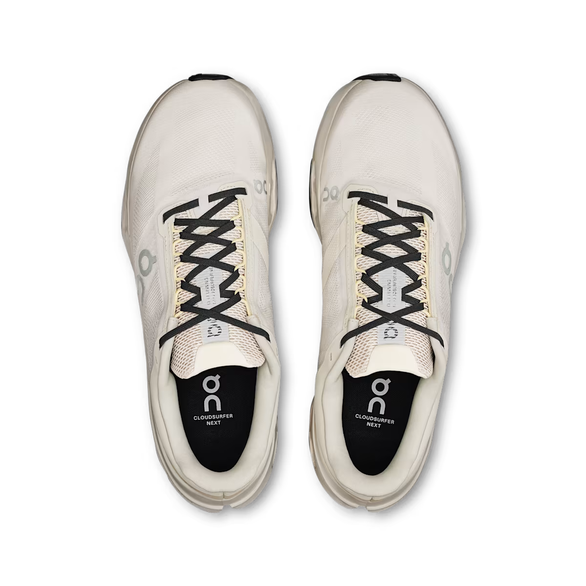 On Men Cloudsurfer Next - Ivory / Silver