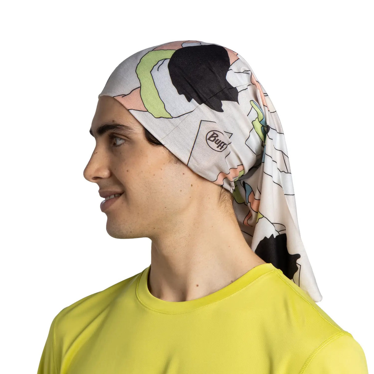 Buy BUFF® CoolNet UV+® Neckwear - Brelit Cream for running in Singapore - Running Lab SG