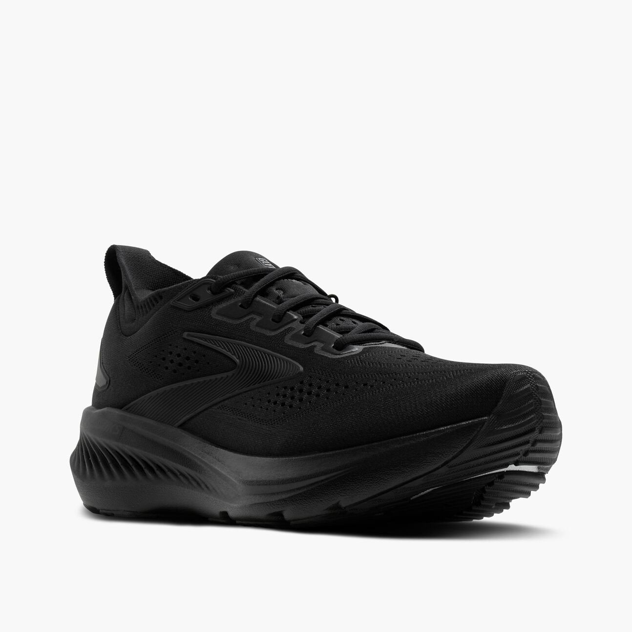 Brooks Men Glycerin GTS 23 Wide - Black / Black / Ebony – Running