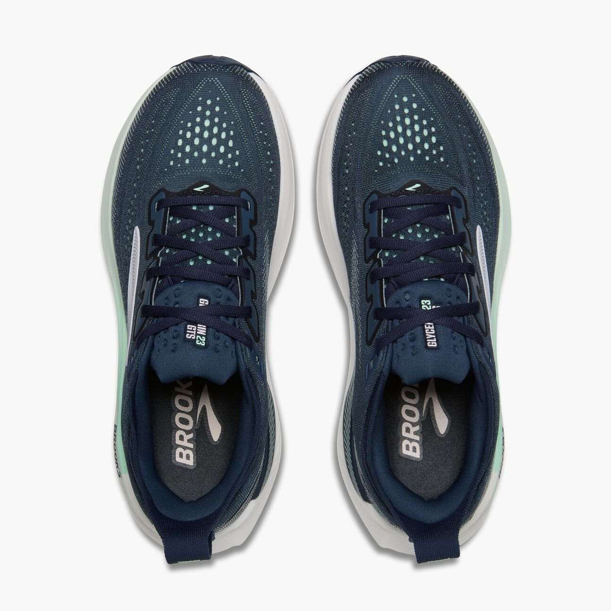 Buy Brooks Women Glycerin GTS 23 Wide - Spellbound / Yucca / Pink for running in Singapore - Running Lab SG