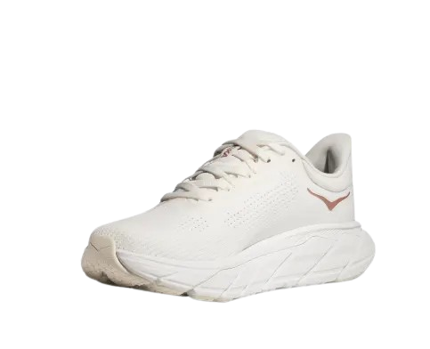 HOKA Women Arahi 7  - Blanc De Blanc / Rose Gold