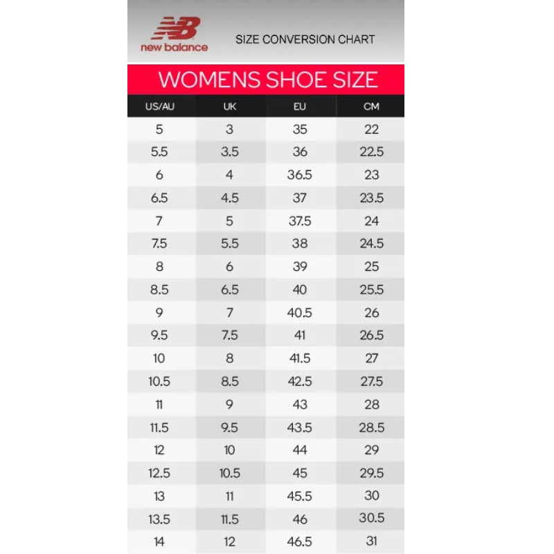 Footwear Size Chart How To Measure Shoe Size Shoe Size Guide