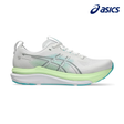 Buy ASICS Men Gel-Kayano 33 Wide - White / Energy Aqua for running in Singapore - Running Lab SG