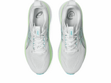Buy ASICS Men Gel-Kayano 33 Wide - White / Energy Aqua for running in Singapore - Running Lab SG
