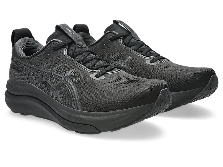 Buy ASICS Men Gel-Kayano 33 Wide - Black / Black for running in Singapore - Running Lab SG