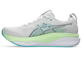 Buy ASICS Men Gel-Kayano 33 Wide - White / Energy Aqua for running in Singapore - Running Lab SG
