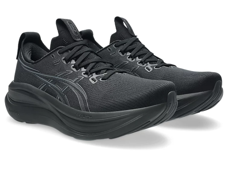 Buy ASICS Men Gel-Nimbus 28 Wide - Black / Graphite Grey for running in Singapore - Running Lab SG