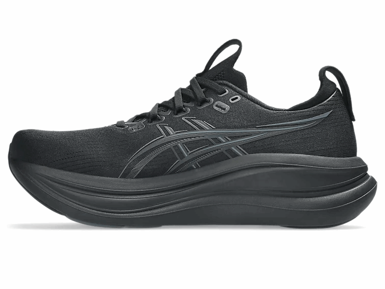Buy ASICS Men Gel-Nimbus 28 Wide - Black / Graphite Grey for running in Singapore - Running Lab SG