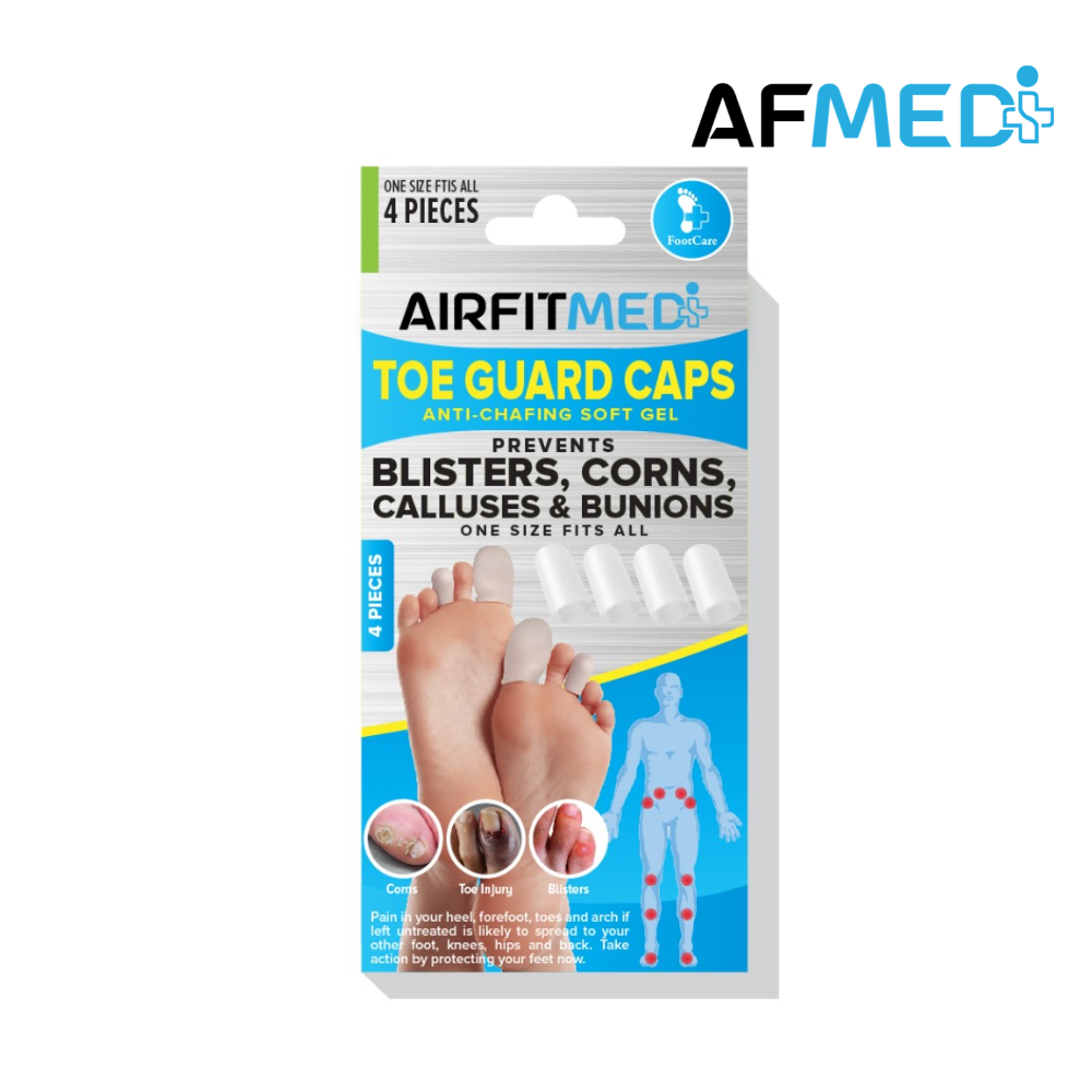 Buy AirFit Medi Toe Protector Anti-Chafing Guard Caps - 4 Pieces for running in Singapore - Running Lab SG