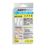 Buy AirFit Medi Toe Protector Anti-Chafing Guard Caps - 4 Pieces for running in Singapore - Running Lab SG
