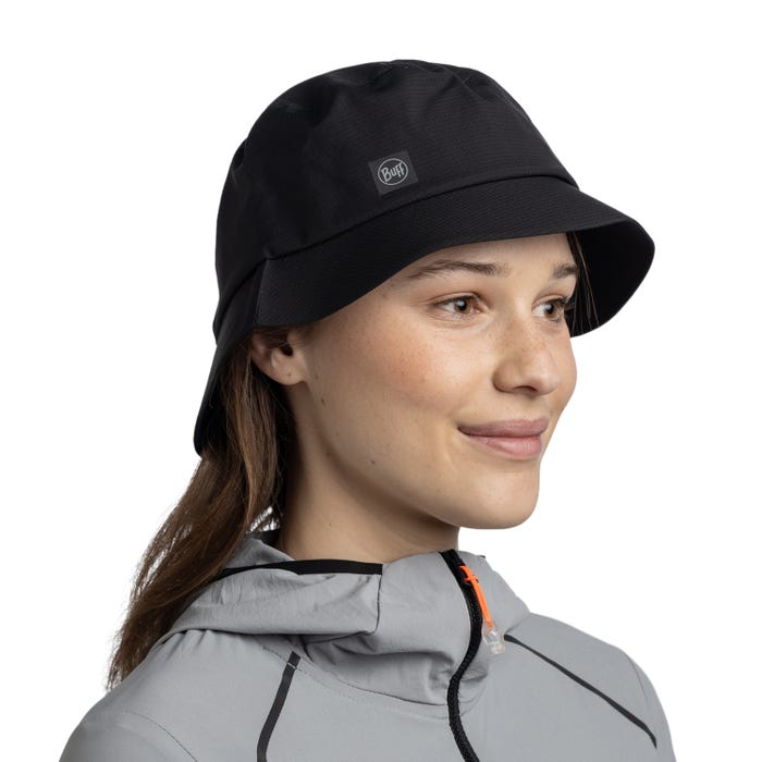 Buy BUFF® Rain Bucket Hat - Solid Black for running in Singapore - Running Lab SG