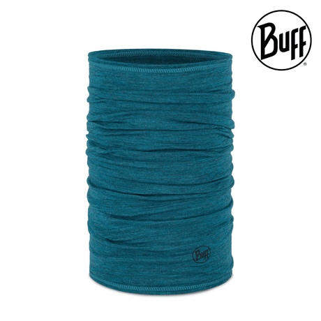 Buy BUFF® Merino Lightweight Neckwear - Solid Teal for running in Singapore - Running Lab SG