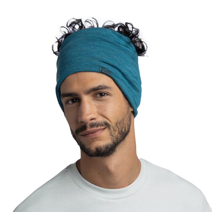 Buy BUFF® Merino Lightweight Neckwear - Solid Teal for running in Singapore - Running Lab SG