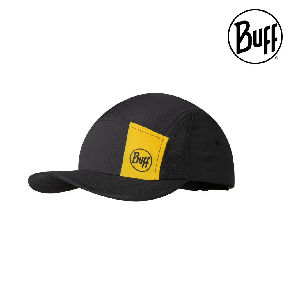 Buy BUFF® 5 Panel Go Cap - Logo Black for running in Singapore - Running Lab SG