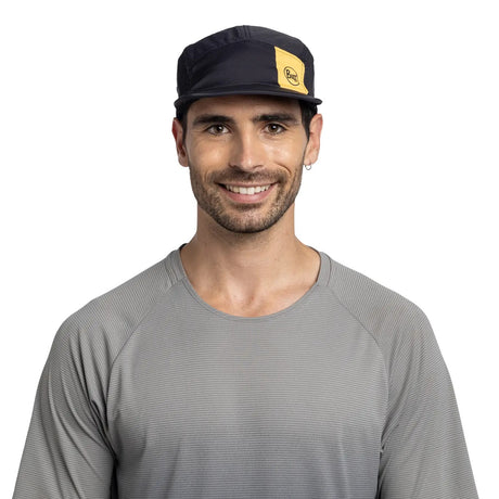 Buy BUFF® 5 Panel Go Cap - Logo Black for running in Singapore - Running Lab SG