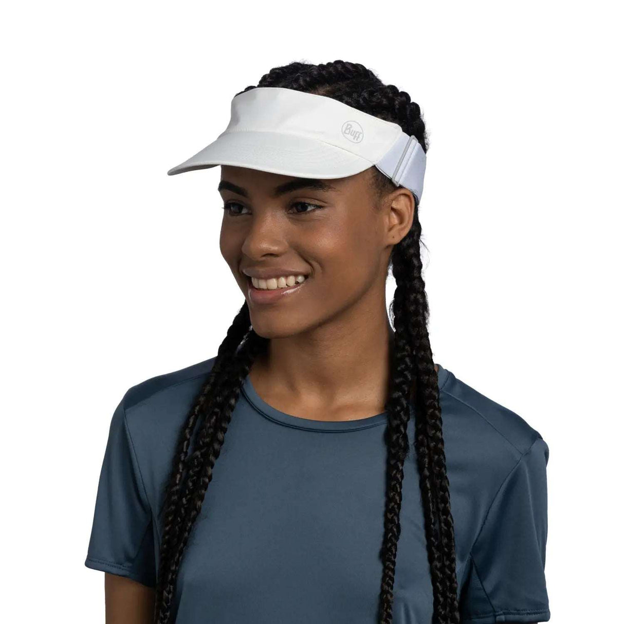 Buy BUFF® Speed Visor - Solid White for running in Singapore - Running Lab SG