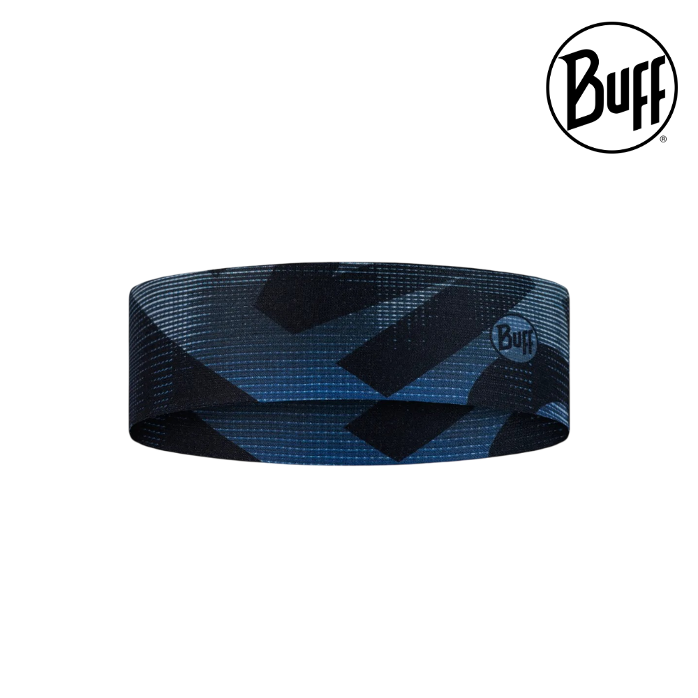 Buy BUFF® CoolNet UV® Slim Headband - Ahin Azure for running in Singapore - Running Lab SG