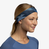 Buy BUFF® CoolNet UV® Slim Headband - Ahin Azure for running in Singapore - Running Lab SG