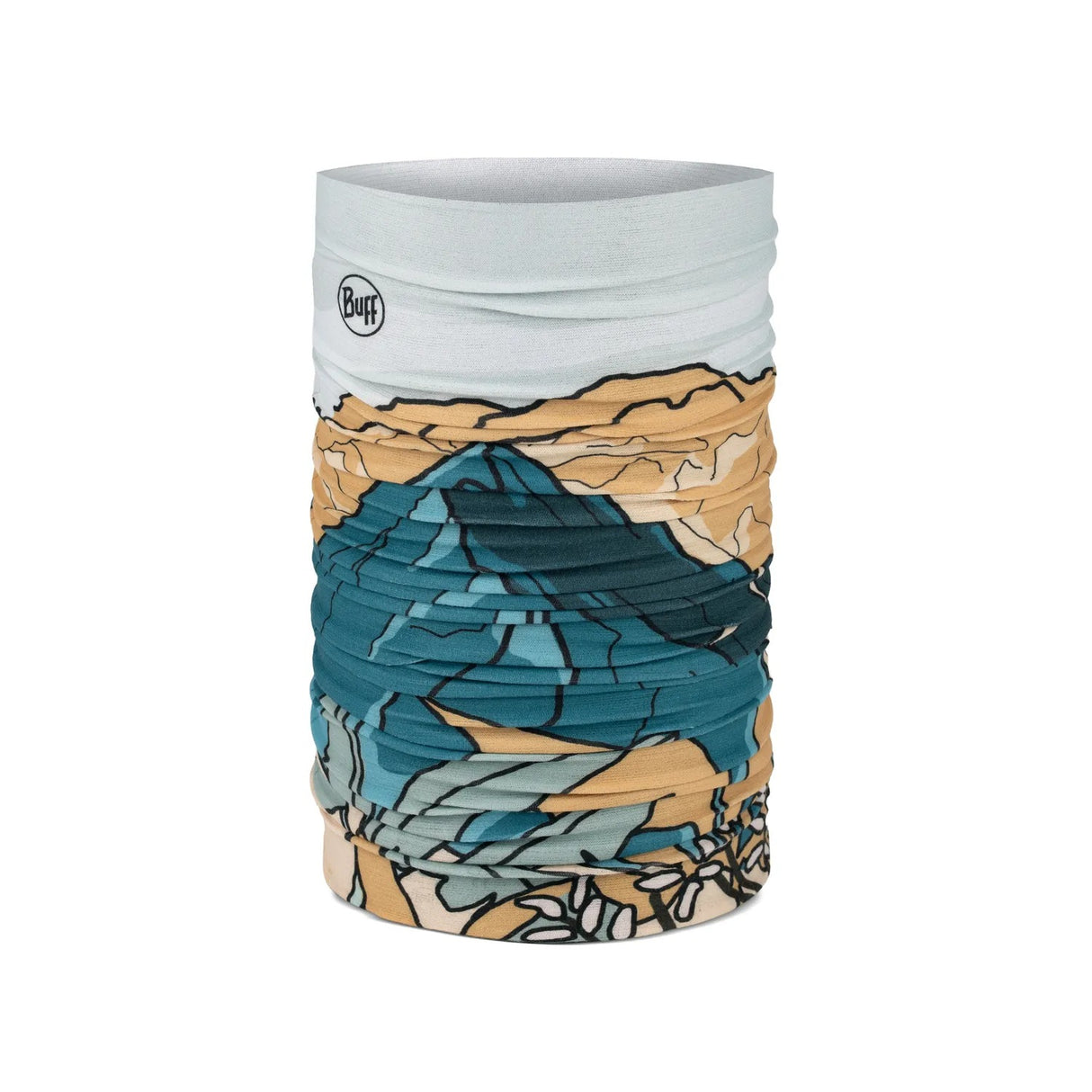 Buy BUFF® Coolnet UV® Neckwear - Nive Teal for running in Singapore - Running Lab SG