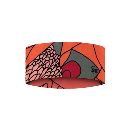 Buy BUFF® CoolNet UV® Wide Headband - Aramay Poppy for running in Singapore - Running Lab SG