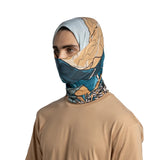 Buy BUFF® Coolnet UV® Neckwear - Nive Teal for running in Singapore - Running Lab SG