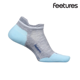 Buy Feetures Active Elite Max Cushion No Show Tab - Gray Sky for running in Singapore - Running Lab SG