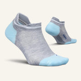 Buy Feetures Active Elite Max Cushion No Show Tab - Gray Sky for running in Singapore - Running Lab SG