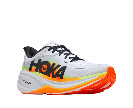 Buy HOKA Men Clifton Pro Wide - Cosmic Grey / Black for running in Singapore - Running Lab SG