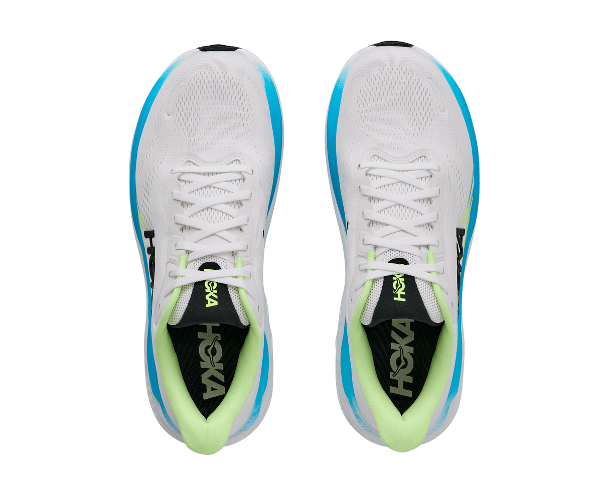Buy HOKA Men Clifton 11 Wide - Frost / Black for running in Singapore - Running Lab SG