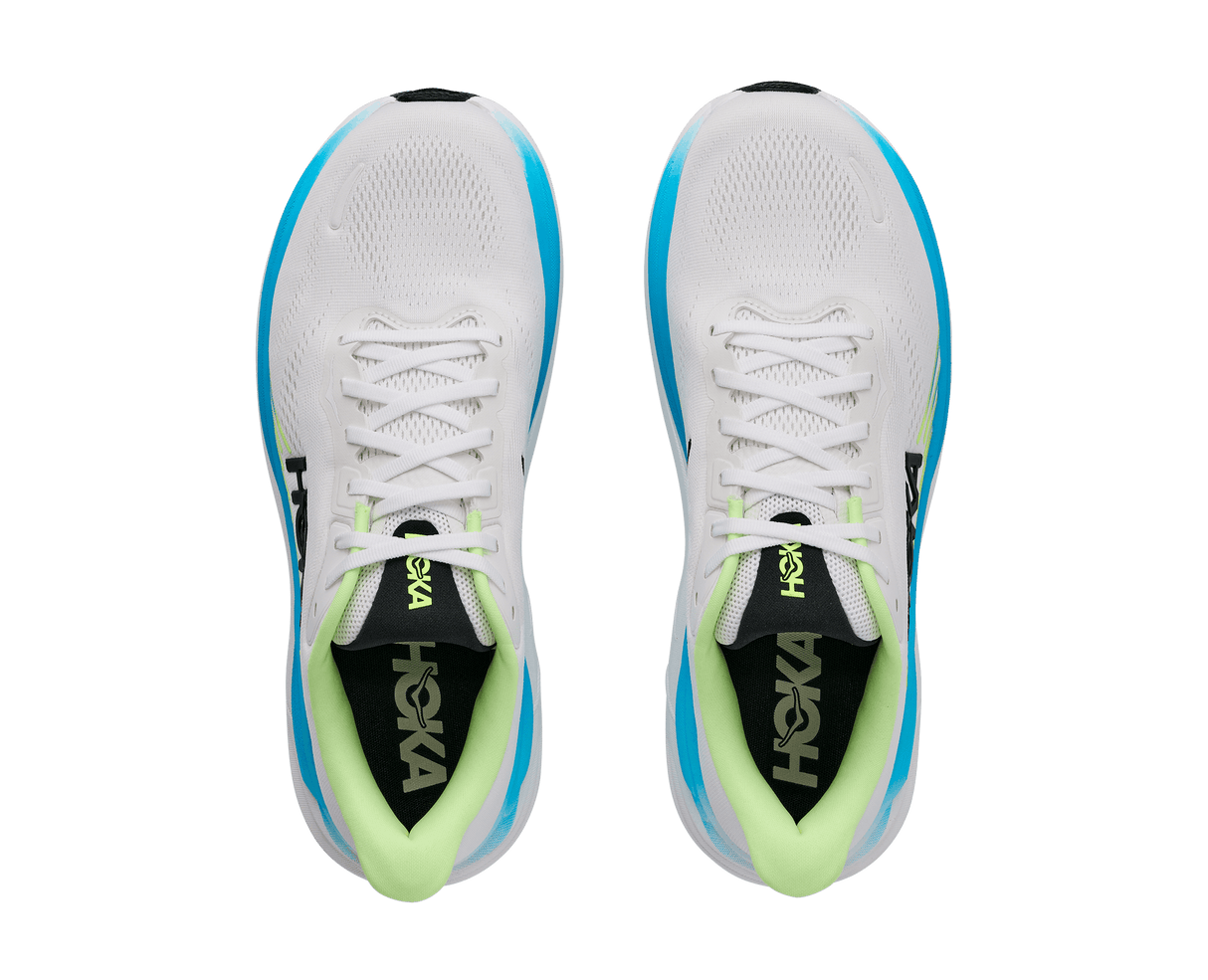 HOKA Men Clifton 11 Wide - Frost / Black