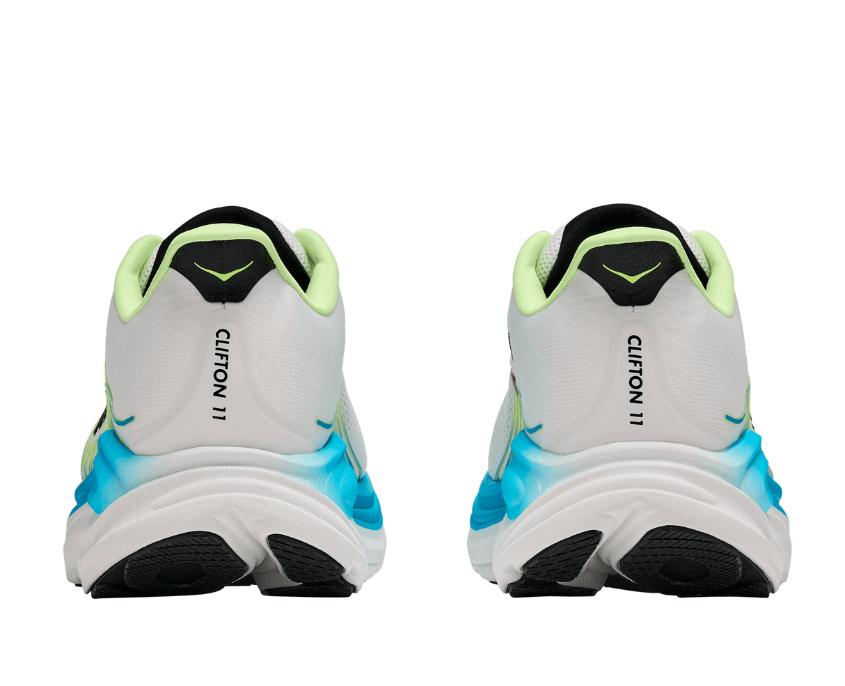 HOKA Men Clifton 11 Wide - Frost / Black