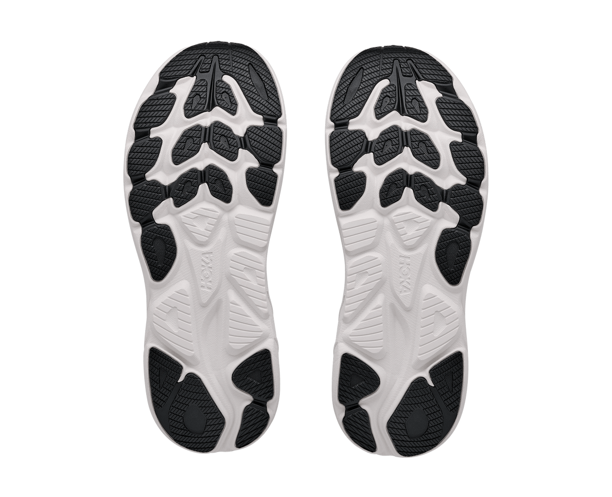 HOKA Men Clifton 11 Wide - Frost / Black