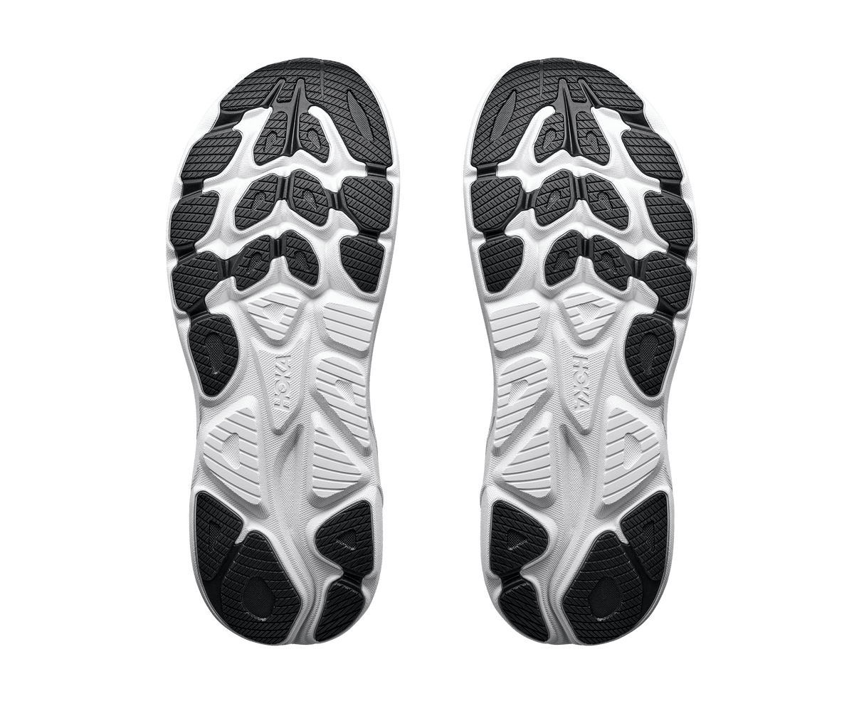 Buy HOKA Men Clifton 11 Wide - Black / Cosmic Grey for running in Singapore - Running Lab SG