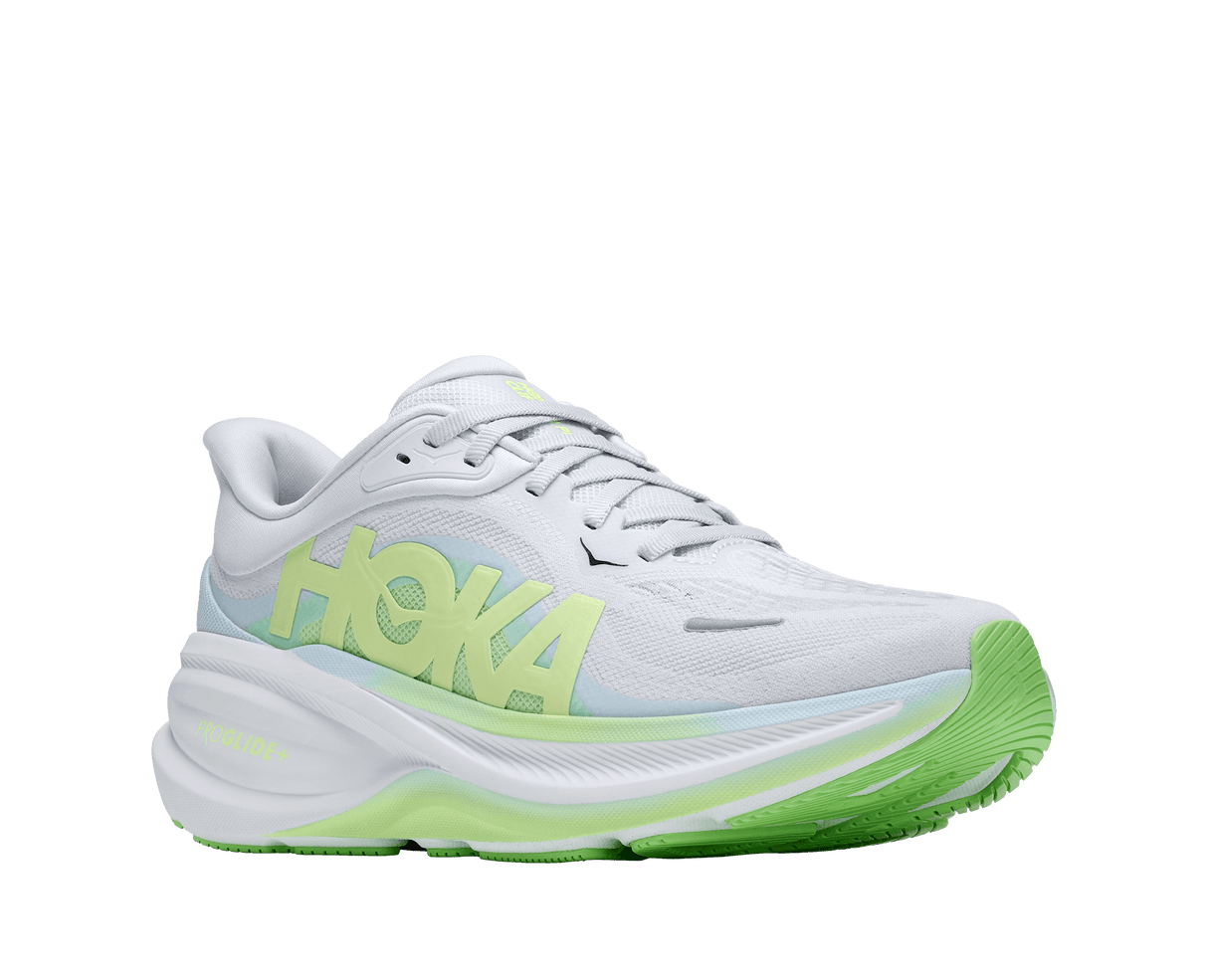 HOKA Women Clifton Pro Wide - Cosmic Grey / Neon Yuzu