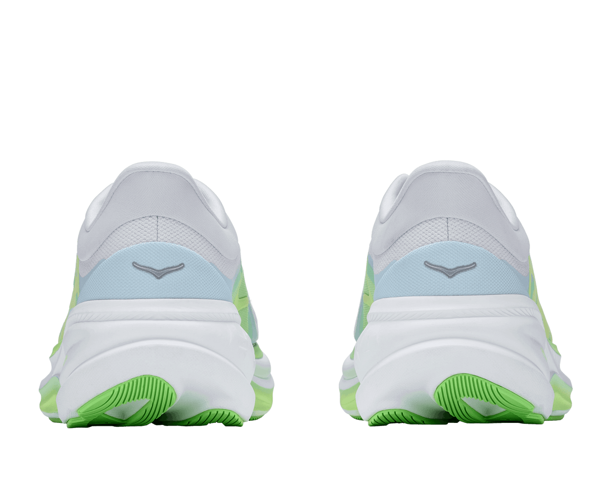 Buy HOKA Women Clifton Pro Wide - Cosmic Grey / Neon Yuzu for running in Singapore - Running Lab SG
